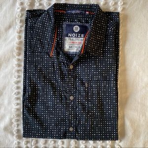 Noize Medium Casual Shirt w/ Polka dots